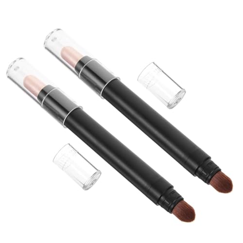 HAMPPLIES 2 Stück Doppelkopf Lidschatten Stift Wiederverwendbarer Make up Pinsel für Präzises Natürliches Augen make up Handlich für Party und Alltag Langlebig und Leicht zu Reinigen HAMPPLIES 2 Stück Doppelkopf Lidschatten Stift Wiederverwendbarer Make up Pinsel für Präzises Natürliches Augen make up Handlich für Party und Alltag Langlebig und Leicht zu Reinigen von HAMPPLIES