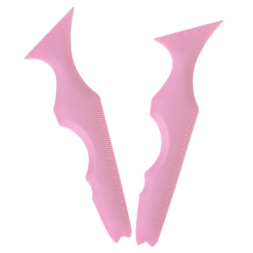 HAMPPLIES 2 Stück Eyeliner Schablonen Wasserdichte Silikon Stencils Augen Make up Werkzeug für Präzise Lidstrich Kompakt Tragbar Hautfreundlich und Einfach zu Reinigen für Anfänger und von HAMPPLIES