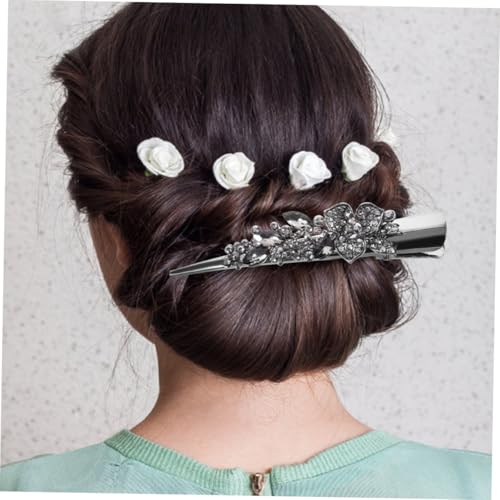 HAMPPLIES 2 Stück Große Haarklammer für Dickes Haar Metall Haarschmuck mit Funkelnden Strasssteinen Eleganter Rutschfester Blumen clip Damen Zubehör für Stilvolle Frisuren HAMPPLIES 2 Stück Große Haarklammer für Dickes Haar Metall Haarschmuck mit Funkelnden Strasssteinen Eleganter Rutschfester Blumen clip Damen Zubehör für Stilvolle Frisuren von HAMPPLIES