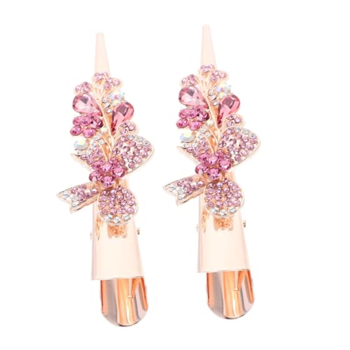 HAMPPLIES 2 Stück Haarklammern mit Strass Schmetterling Haarspangen für Dickes Haar Damen und Mädchen Modischer Haarschmuck Starker Griff für Partys und Alltag HAMPPLIES 2 Stück Haarklammern mit Strass Schmetterling Haarspangen für Dickes Haar Damen und Mädchen Modischer Haarschmuck Starker Griff für Partys und Alltag von HAMPPLIES