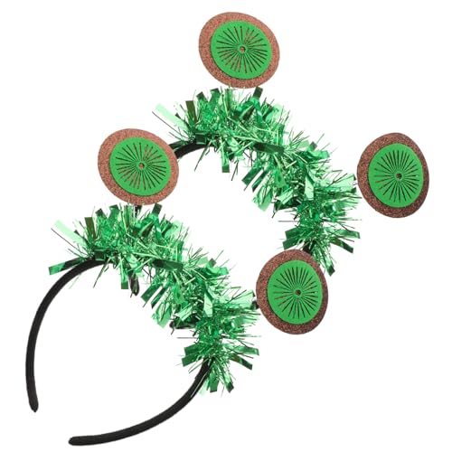 HAMPPLIES 2 Stück Haarreif Fruchtiger Party Haarschmuck Kreativer Kopfschmuck für Versammlungen Modisches Haarband mit Einzigartigem Geeignet für Festivals und Feiern von HAMPPLIES
