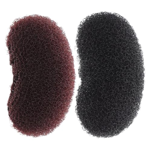 HAMPPLIES 2 Stück Hochhaus Haarspangen Flauschig Für Damen Haarspangen Haaransatz Einsätze Haarwurzel Heber Clip Für Mädchen Haar Volumizer von HAMPPLIES