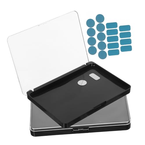 HAMPPLIES 2stücke Leere Make-up Lidschatten-palette Kosmetik-pfanne Für Highlighter Contour Organizer Leere Pfanne Für Make-up-etui von HAMPPLIES