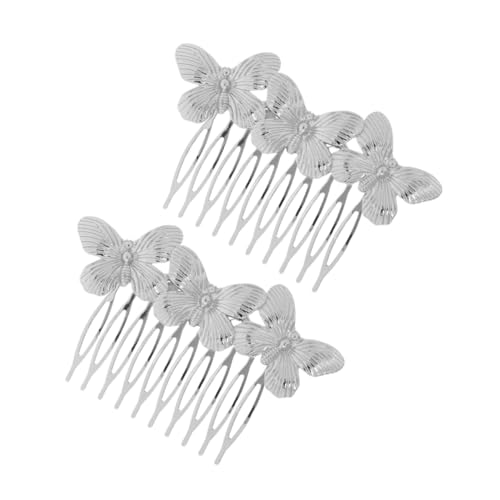 HAMPPLIES 2 Stück Teiliges Vintage Haarschmuck aus Legierung Dekorative Schmetterling Haarspangen für Damen Vielseitig Einsetzbar für Braut und Festfrisuren Elegant und Robust für HAMPPLIES 2 Stück Teiliges Vintage Haarschmuck aus Legierung Dekorative Schmetterling Haarspangen für Damen Vielseitig Einsetzbar für Braut und Festfrisuren Elegant und Robust für von HAMPPLIES