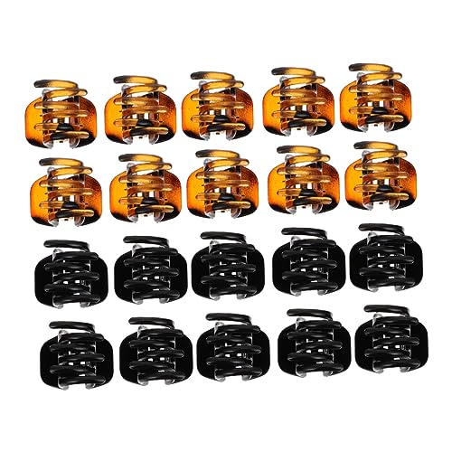 HAMPPLIES 20 Stück Acryl Haarklammern Mini Haarclips für Mädchen und Damen Klassisch Stabil für Alltag Partys und Hochzeiten Schwarz Tortoise HAMPPLIES 20 Stück Acryl Haarklammern Mini Haarclips für Mädchen und Damen Klassisch Stabil für Alltag Partys und Hochzeiten Schwarz Tortoise von HAMPPLIES