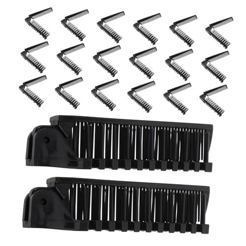 HAMPPLIES 20 Stück Faltkamm mit Perlen Spitzen Tragbarer Faltbarer Reise-haarkamm für Damen und Herren Kompakter Schonender Entwirrungskamm für Tasche und Handtasche von HAMPPLIES