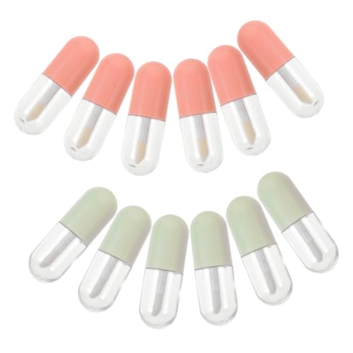 HAMPPLIES 20 Stück Leere Lippenbalsam Tuben mit Deckel Nachfüllbare Transparente Lipgloss Behälter für Frauen und Mädchen Auslaufsicher Kompakt und Reisefreundlich von HAMPPLIES
