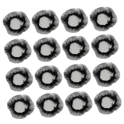 HAMPPLIES 20 Stück Teiliges Elastisches Haarnetz Mädchen und Tänzer Leichtes Verstellbares Netz mit Großmaschigem Design für Ballett Tanz und Professionelle Frisuren Komfortabel und von HAMPPLIES