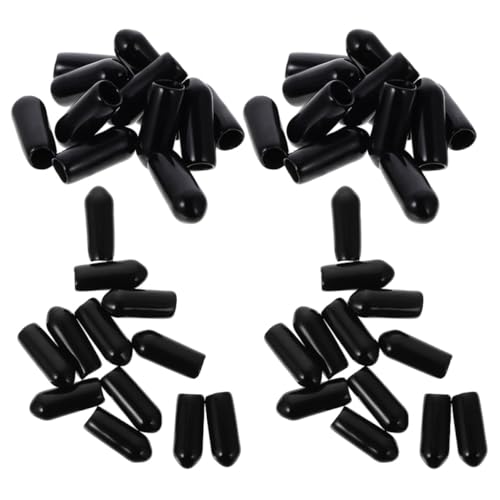 HAMPPLIES 200 Stück Gummi Stirnband Endkappen Komfortable Langlebige Haarreifen Schutzkappen Weiche Flexible Endspitzen für Damen Haarreifen DIY Zubehör Innendurchmesser von HAMPPLIES