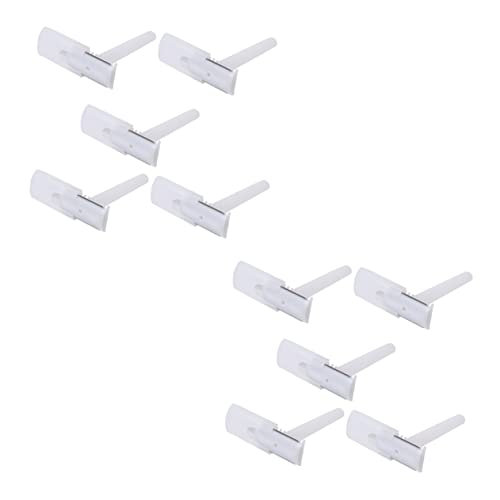 HAMPPLIES 25 Stück Teiliges Einmal Rasierer für Intimrasur Doppelschneidige Klingen Hautfreundlich für Körperpflege für Damen und Herren Weiß von HAMPPLIES