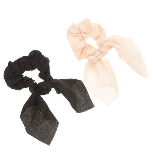 HAMPPLIES 2stücke Haarschleifen Haargummis Mit Elastischem Material Dekorative Scrunchies Für Und Mädchen Für Alltag Und Besondere Anlässe von HAMPPLIES
