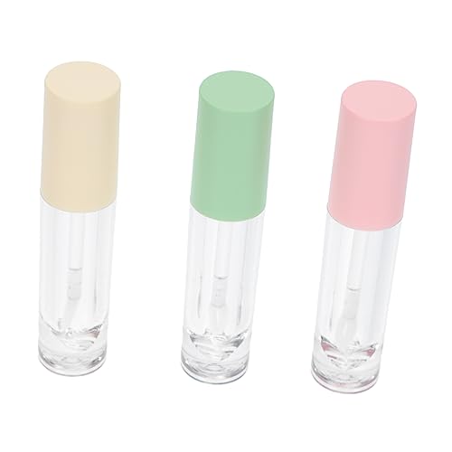 HAMPPLIES 3 Stück Nachfüllbare Lippenstift Flasche DIY Lip Gloss Tube Behälter Transparente Leere Kosmetikflasche für Lippenpflege für Reisen und DIY Projekte Zufällige Zufällige Farbe HAMPPLIES 3 Stück Nachfüllbare Lippenstift Flasche DIY Lip Gloss Tube Behälter Transparente Leere Kosmetikflasche für Lippenpflege für Reisen und DIY Projekte Zufällige Zufällige Farbe von HAMPPLIES