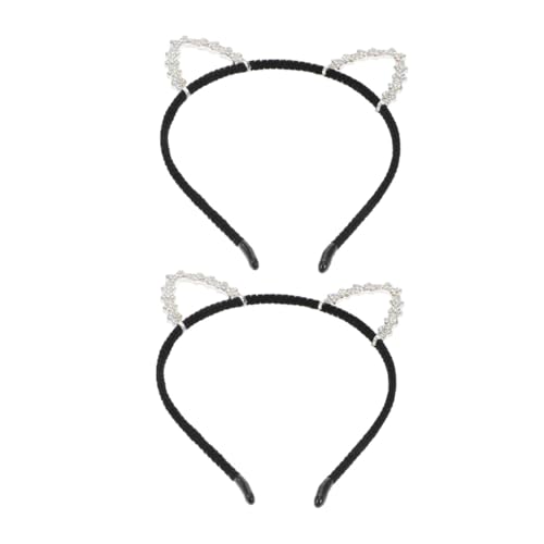 HAMPPLIES 3 Stück Teiliges Katzenohren Haarreif mit Strasssteinen Leichter Bequemer Haarschmuck für Frauen Vielseitig Einsetzbar bei Partys Hochzeiten und Cosplay Langlebiges Metall design HAMPPLIES 3 Stück Teiliges Katzenohren Haarreif mit Strasssteinen Leichter Bequemer Haarschmuck für Frauen Vielseitig Einsetzbar bei Partys Hochzeiten und Cosplay Langlebiges Metall design von HAMPPLIES