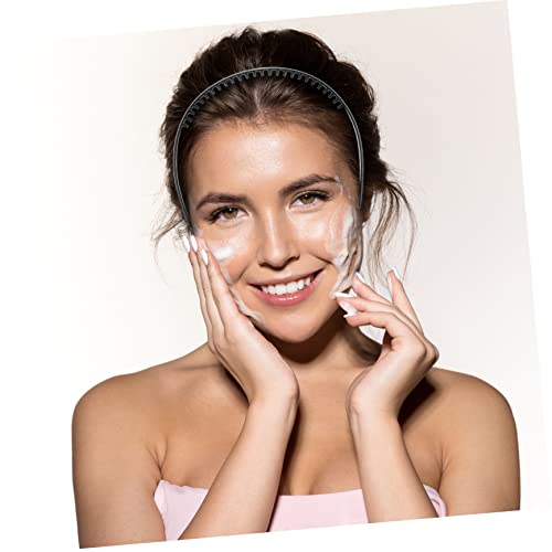 HAMPPLIES 3stücke Haarband Stirnband Mit Zähnen Kammstirnband Für Damen Und Herren Zahnstirnband Zum Perfekten Fixieren Der Haare Rutschfeste Stirnbänder Als Haar Zubehör von HAMPPLIES