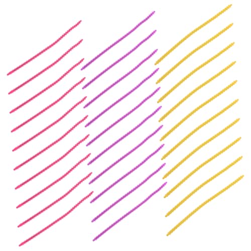 HAMPPLIES 30 Stück Silikon Haarwickler Flexible Biegsame Perm Stäbe für Enge Locken Dreadlocks Reggae-styles Vielseitiges Styling-tool für Damen und Herren für Nachtgebrauch und Diy-frisuren von HAMPPLIES