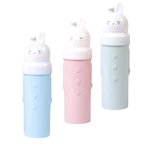 HAMPPLIES 3stücke Teiliges Cartoon Zahnbürsten Und Zahnpasta-Becher Für Reisen Tragbare Aufbewahrungsbecher Mit Lustigem Design Für Hygiene Unterwegs Farbe Zufällig von HAMPPLIES