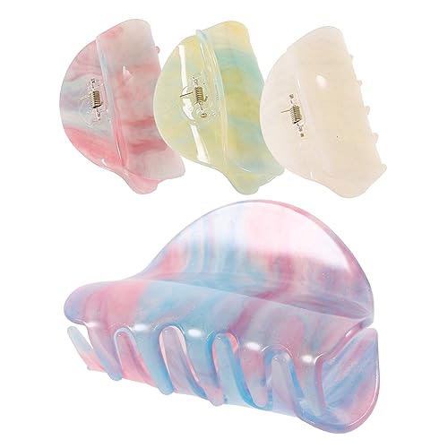 HAMPPLIES 4 Stck Dekorative Haarklammern für Mädchen Mittlere Bunte Acryl Haarklammern Vielseitige Haarclips für Dünnes und Dickes Haar für Verschiedene Anlässe HAMPPLIES 4 Stck Dekorative Haarklammern für Mädchen Mittlere Bunte Acryl Haarklammern Vielseitige Haarclips für Dünnes und Dickes Haar für Verschiedene Anlässe von HAMPPLIES