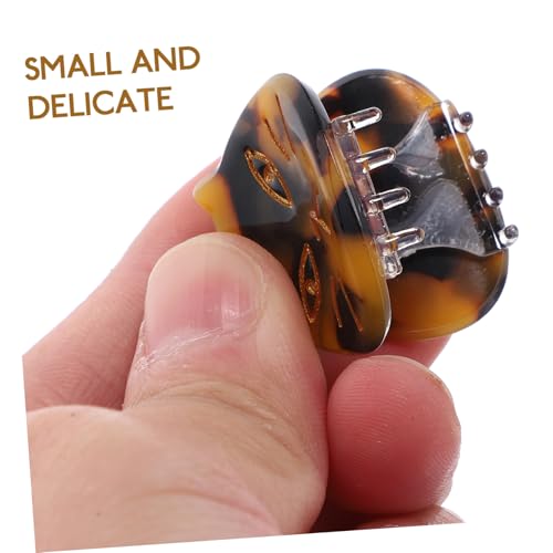 HAMPPLIES 4 Stck Teiliges Damen Haarspangen Katzenmotiv Bunte Kleine Haarklammern aus Leichtem Sicherem Material Rutschfeste Clips für Dünnes Haar Modische Accessoires für Mädchen und von HAMPPLIES