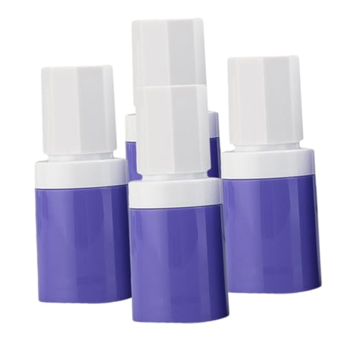 HAMPPLIES 4 Stck. Teiliges Airless Pumpspender Flaschen Nachfüllbare Reise Kosmetikbehälter für Lotion und Foundation Auslaufsichere Tragbare Plastik Pumpflaschen für Damen und Mädchen von HAMPPLIES