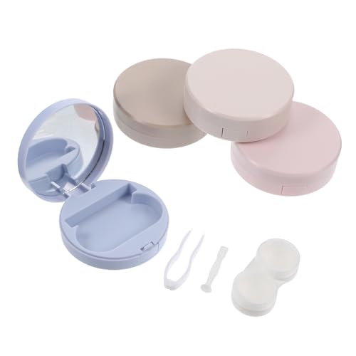 HAMPPLIES 4 Stück Pflegebox für Glanz Reisen Objektiv-Aufbewahrungstasche Reisebehälter Augenlinsen-Organizer Linsentasche Make -up -Fall Linsenhalter Reiseobjektiv Plastik HAMPPLIES 4 Stück Pflegebox für Glanz Reisen Objektiv-Aufbewahrungstasche Reisebehälter Augenlinsen-Organizer Linsentasche Make -up -Fall Linsenhalter Reiseobjektiv Plastik von HAMPPLIES