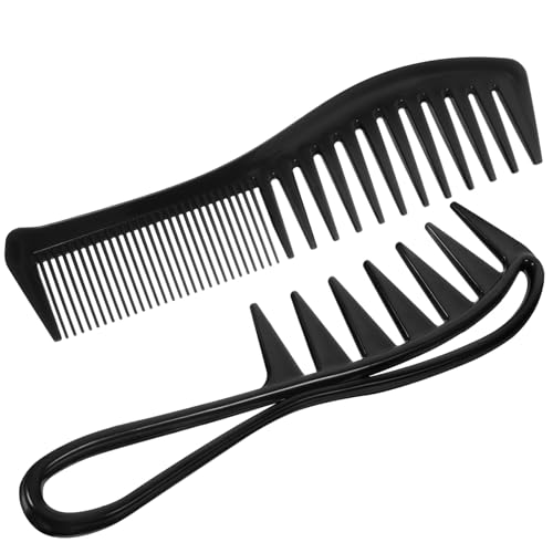 HAMPPLIES 4 Stück Teiliges Breitzahniges Haarkamm Set für Männer Professionell Entwirrender Kunststoffkamm für und Familiengebrauch Vielseitige Stylingkämme für Glattes und Gepflegtes Haar HAMPPLIES 4 Stück Teiliges Breitzahniges Haarkamm Set für Männer Professionell Entwirrender Kunststoffkamm für und Familiengebrauch Vielseitige Stylingkämme für Glattes und Gepflegtes Haar von HAMPPLIES