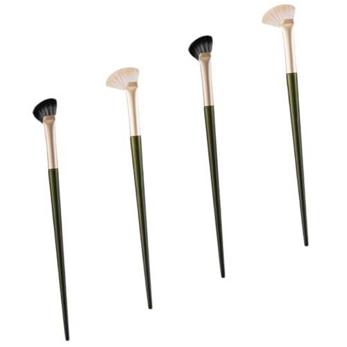 HAMPPLIES 4 Stück Teiliges Nase Konturenpinsel Schräger Make Up Pinsel für Nasenhöhe Lidschatten Blender mit Weichen Synthetischen Haaren für Präzises Konturieren und Verblenden bei Damen HAMPPLIES 4 Stück Teiliges Nase Konturenpinsel Schräger Make Up Pinsel für Nasenhöhe Lidschatten Blender mit Weichen Synthetischen Haaren für Präzises Konturieren und Verblenden bei Damen von HAMPPLIES