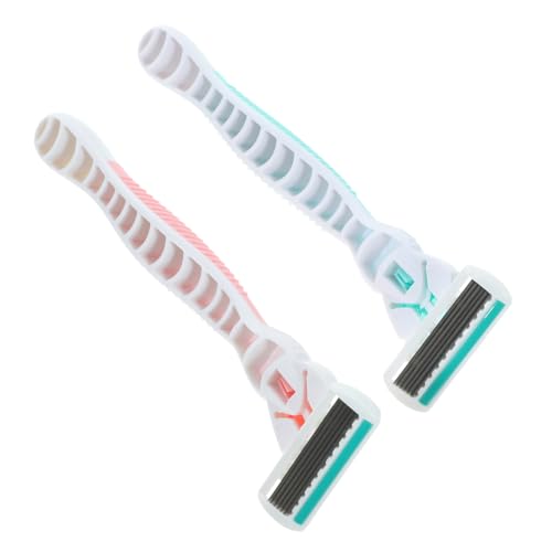 HAMPPLIES 4 Stück Teiliges Rasierer für Männer und Ergonomische Haarschneider mit Rutschfestem Griff für Sanftes und Sicheres Rasieren von Körperhaaren Achselhaaren und Mehr von HAMPPLIES