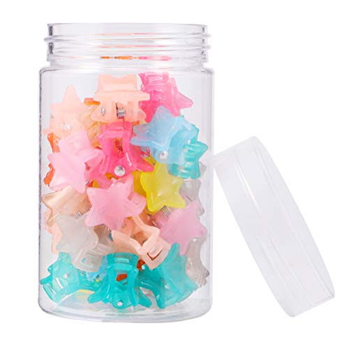 HAMPPLIES 40 Stück Kleiner Haarklammern Für Mädchen Schöne Haarspangen Stern Für Babyfrisuren Leicht Und Langlebig Vielseitig Einsetzbar von HAMPPLIES