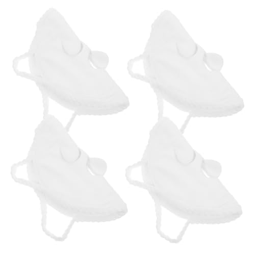 HAMPPLIES 4stücke Kalt Heiß-gesichtshandtuchmaske Hautpflege-gesichtsmaske Dampfer Feuchtigkeitsspendendes Gesichtshandtuch Mit Löchern Spa-handtücher Für Frauen von HAMPPLIES