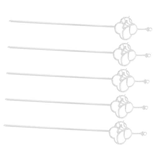 HAMPPLIES 5 Stück Teiliges Antike Haarnadeln Lotus design Chinesischer Vintage Haarstab Eleganter Haarschmuck für Damen für Hochzeit Party Tanz und Traditionelle Anlässe von HAMPPLIES