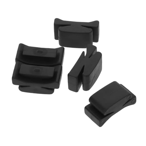 HAMPPLIES 5 Stück Teiliges Gummi-plektrumhalter Gitarre Bass und Ukulele Universeller Rutschfester Pick-Organizer Kompakt Leicht Geeignet für Verschiedene Plektrumstärken Praktischer von HAMPPLIES