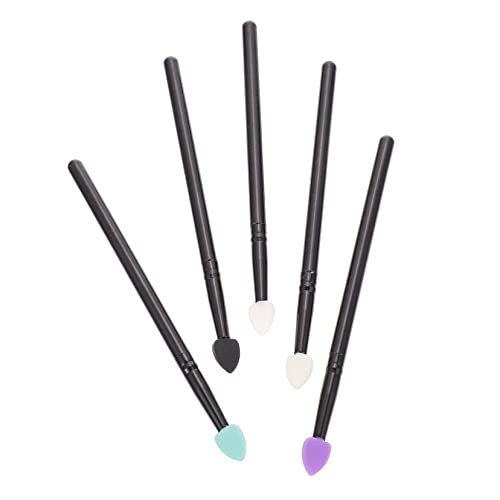 HAMPPLIES 5 Stück Teiliges Silikon Lidschattenpinsel für Eye Makeup Langlebiger Griff Vielseitig für Professionelles und Privates Make Up für Präzises Auftragen von Lidschatten und HAMPPLIES 5 Stück Teiliges Silikon Lidschattenpinsel für Eye Makeup Langlebiger Griff Vielseitig für Professionelles und Privates Make Up für Präzises Auftragen von Lidschatten und von HAMPPLIES