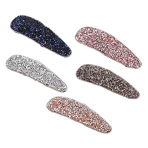 HAMPPLIES 5stücke Strass-haarspange Für Frauen Haarnadeln Strass-haarschmuck Haarspangen Haarspangen Für Mitteldickes Oder Langes Haar Haar Zubehör Für Hochzeiten Zeremonien Verabredungen Od von HAMPPLIES
