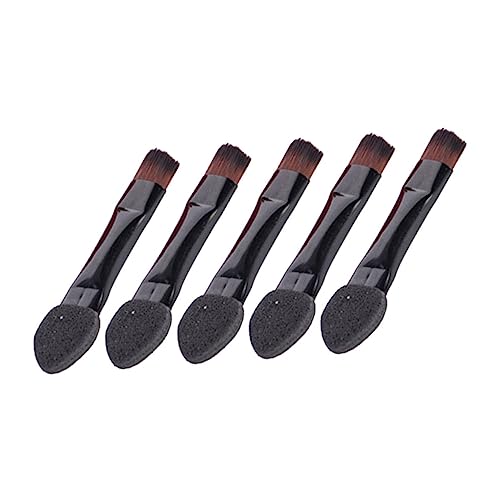 HAMPPLIES 50 Stück Teiliges Doppelseitiges Lidschatten Applikator für Frauen und Mädchen Tragbarer Make Up Schwamm mit Weichem Dichtem Schaumstoff für Gleichmäßiges Verblenden und Sanfte von HAMPPLIES