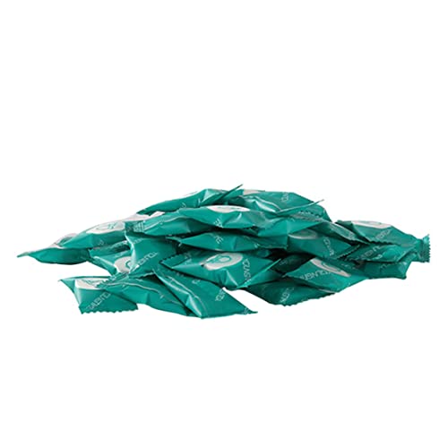 HAMPPLIES 50 Stück Komprimierte Handtücher Kapseln Einweg Reisehandtücher für Camping Tragbar Hautfreundlich Wasserabsorbierend für Gesicht und Körper von HAMPPLIES