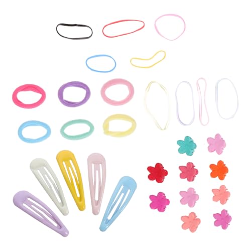 HAMPPLIES 565 Stück Mädchen Haarschmuck Set Teiliges Set mit Blumen Haarspangen Haargummis und Clips für Besondere Anlässe für Geburtstagsfeiern HAMPPLIES 565 Stück Mädchen Haarschmuck Set Teiliges Set mit Blumen Haarspangen Haargummis und Clips für Besondere Anlässe für Geburtstagsfeiern von HAMPPLIES