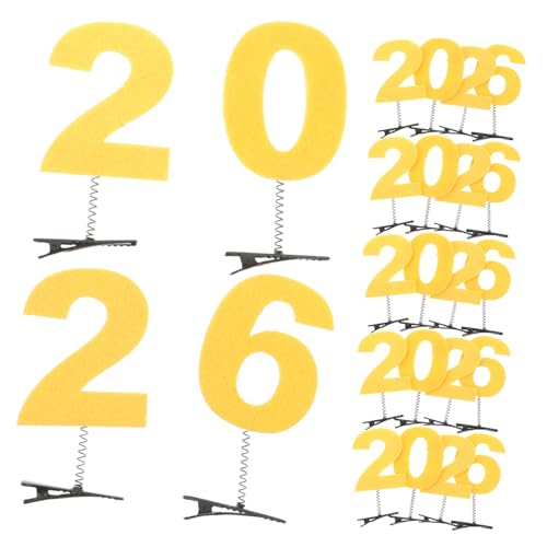 HAMPPLIES 6 Sätze Haarspangen Metall Duckbill Clips Leicht Komfortabel Party Styling Haarschmuck für Frauen und Mädchen Festliche Foto Requisiten Silvester Zubehör von HAMPPLIES