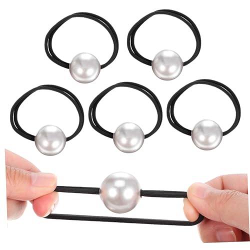 HAMPPLIES 6 Stück Haargummi mit Großen Perlen Elastische Haargummis für Dickes Haar Schonende Pferdeschwanzhalter Flexibler Haarschmuck für Frauen kein Haarbruch Komfortabler Sitz HAMPPLIES 6 Stück Haargummi mit Großen Perlen Elastische Haargummis für Dickes Haar Schonende Pferdeschwanzhalter Flexibler Haarschmuck für Frauen kein Haarbruch Komfortabler Sitz von HAMPPLIES