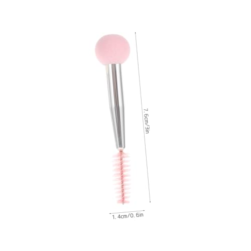 HAMPPLIES 6 Stück Teiliges Doppelkopf Make up schwamm applikator Frauen Vielseitiger Kosmetischer Pinsel für Concealer Augenbrauenfarbe und Wimpern Mittlere Praktische Anwendung von HAMPPLIES