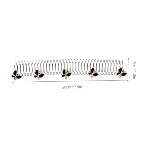 HAMPPLIES 6 Stück Teiliges Haarschmuck Unsichtbaren Haarsteckkämmen für Frauen Leichter Haarfixierer zum Sicheren Halten und Stylen von Hochsteckfrisuren Geeignet für Alltag und Besondere HAMPPLIES 6 Stück Teiliges Haarschmuck Unsichtbaren Haarsteckkämmen für Frauen Leichter Haarfixierer zum Sicheren Halten und Stylen von Hochsteckfrisuren Geeignet für Alltag und Besondere von HAMPPLIES