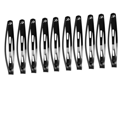 HAMPPLIES 60 Stück Wasserfall Haarspangen Einfache Tropfenförmige Haarclips für Damen Robuste Haarklammern Schwarz für Festliche Anlässe und Alltag von HAMPPLIES