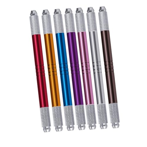 HAMPPLIES 7 Stück Teiliges Microblading Augenbrauenstift Doppelseitiger Manueller Tattoo Stift aus Langlebig Natürliches Finish Tragbar für Präzises Augenbrauen Design HAMPPLIES 7 Stück Teiliges Microblading Augenbrauenstift Doppelseitiger Manueller Tattoo Stift aus Langlebig Natürliches Finish Tragbar für Präzises Augenbrauen Design von HAMPPLIES