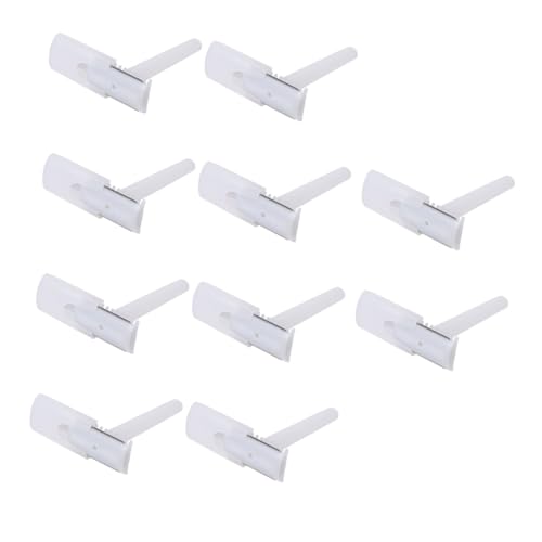 HAMPPLIES 75 Stück Einweg Rasiermesser für Körperhaare Doppelklingen Rasierer für Damen und Herren für Achselhaare Beine und Empfindliche Bereiche Weiß von HAMPPLIES