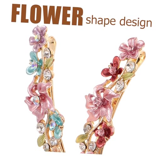 HAMPPLIES 8 Stück Teiliges Damen Strasssteine Metall Haarklammern mit Blumenmotiv Stilvolle Haarspangen für Partys Hochzeiten Alltag Modische Accessoires für Frauen und Mädchen HAMPPLIES 8 Stück Teiliges Damen Strasssteine Metall Haarklammern mit Blumenmotiv Stilvolle Haarspangen für Partys Hochzeiten Alltag Modische Accessoires für Frauen und Mädchen von HAMPPLIES
