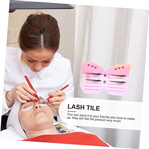 HAMPPLIES Acryl Wimpernplatte mit Magnetfunktion Multifunktionales Eyelash Display Tray für Wimpernverlängerung Tragbares Leichtes Wimpern Organizer Tablett Geeignet für Beauty Salon und von HAMPPLIES