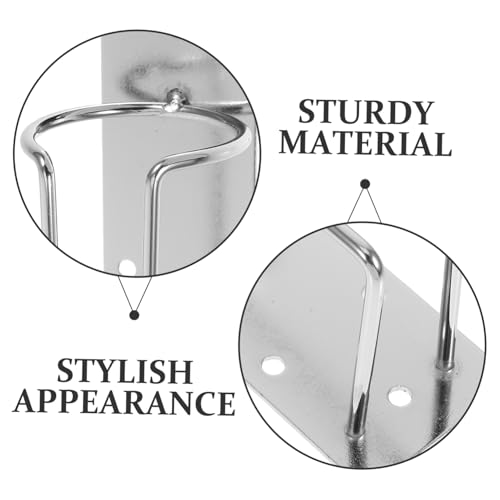 HAMPPLIES Barber Storage Rack Wandhalterung Elektrischer Clipper Halter Schutz gegen Sturz Platzsparend Vielseitig für Haarschneider und Trimmer Friseurstudio Organizer von HAMPPLIES