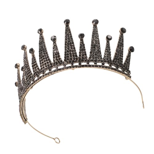 HAMPPLIES Barocke Tiara Krone mit Funkelnden Strasssteinen Langlebiges Hartlegierungs Haaraccessoire für Braut Brautjungfern und Festliche Anlässe Design für Hochzeit und Party HAMPPLIES Barocke Tiara Krone mit Funkelnden Strasssteinen Langlebiges Hartlegierungs Haaraccessoire für Braut Brautjungfern und Festliche Anlässe Design für Hochzeit und Party von HAMPPLIES