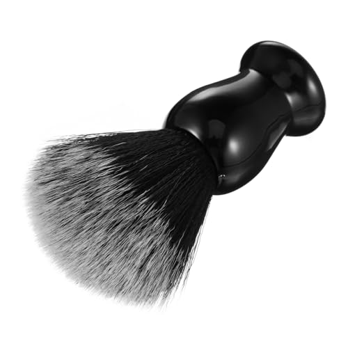 HAMPPLIES Bartbürste mit Hochwertigem Nylonhaar und Holzgriff Langlebig und Hautschonend Kompakt und Tragbar Ergonomischer Griff für Einfache Handhabung zur Bartpflege für Herren von HAMPPLIES