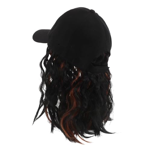HAMPPLIES Baseball Cap mit Haarverlängerung Damen Leichte Atmungsaktive Hut-perücke mit Kurzem Lockigem Bob aus Synthetischem Haar Pflegeleicht Modisch für Outdoor und Alltag Geeignet HAMPPLIES Baseball Cap mit Haarverlängerung Damen Leichte Atmungsaktive Hut-perücke mit Kurzem Lockigem Bob aus Synthetischem Haar Pflegeleicht Modisch für Outdoor und Alltag Geeignet von HAMPPLIES