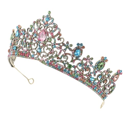 HAMPPLIES Braut Tiara mit Funkelnden Kristallen Prinzessin Haarschmuck Luxuriöse Hochzeit Krone für Damen Stilvolles Stirnband für Braut Festliche Anlässe Fotoshootings und Abschlussball HAMPPLIES Braut Tiara mit Funkelnden Kristallen Prinzessin Haarschmuck Luxuriöse Hochzeit Krone für Damen Stilvolles Stirnband für Braut Festliche Anlässe Fotoshootings und Abschlussball von HAMPPLIES
